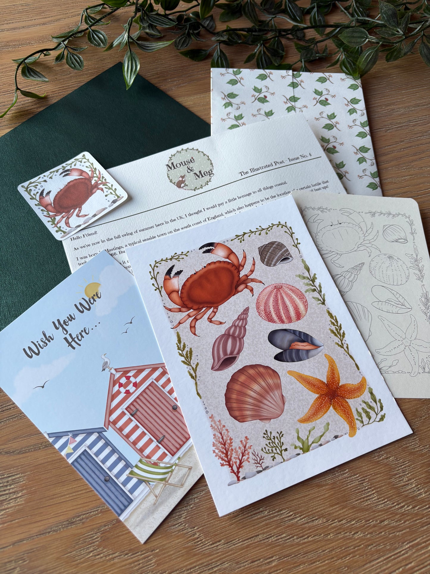 The Illustrated Post from Mouse & Meg - Gift Subscription