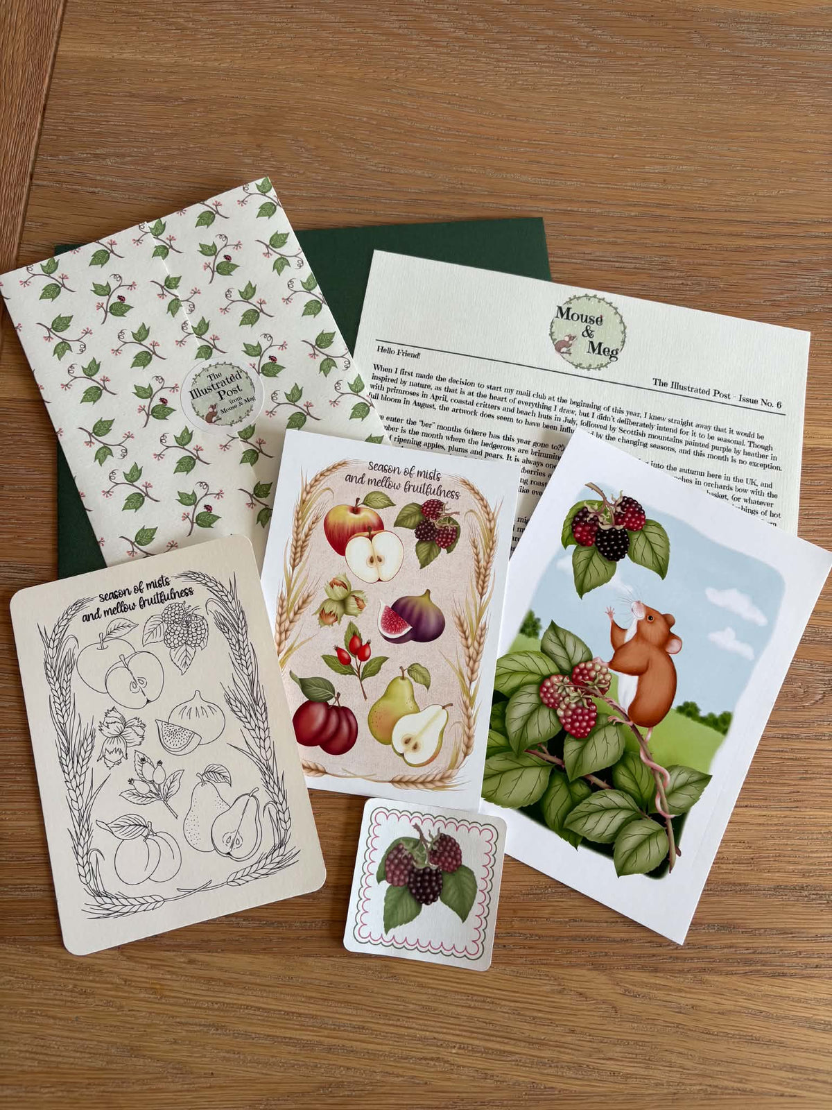 The Illustrated Post from Mouse & Meg - Archive Edition - September 2026