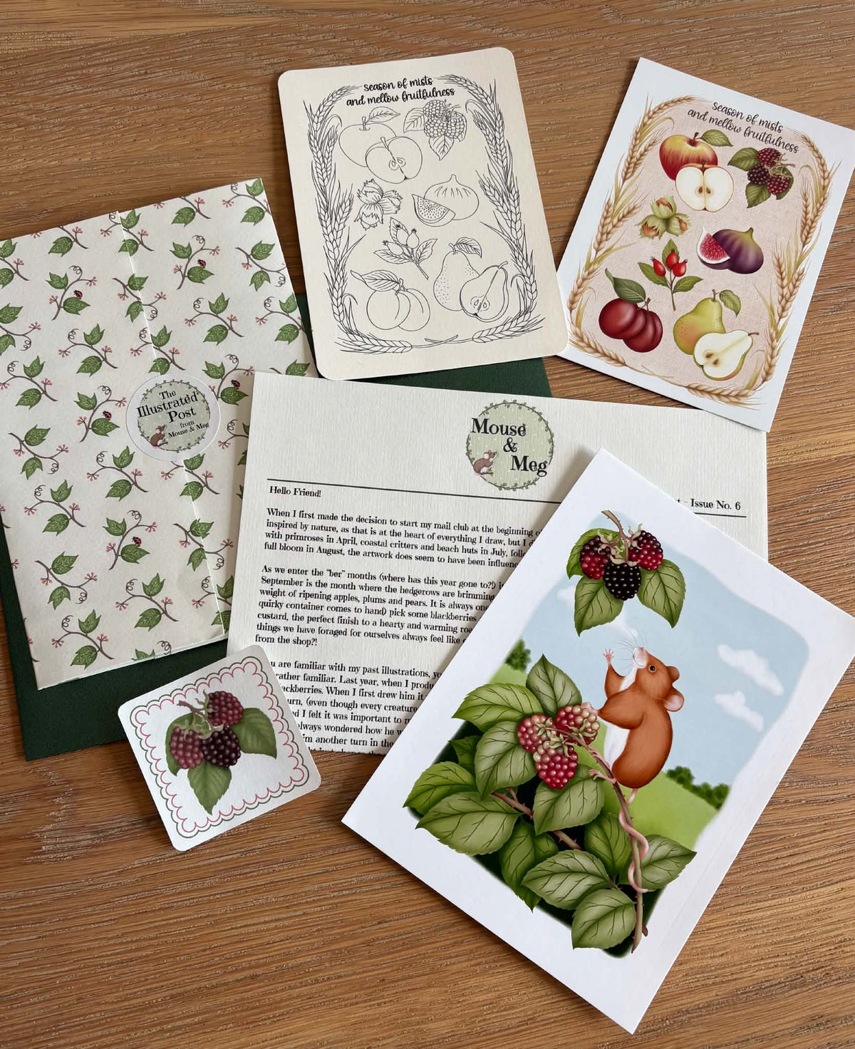 The Illustrated Post from Mouse & Meg - Archive Edition - September 2026
